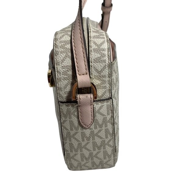 Michael Kors Jet Set East West Signature Saffiano Leather Crossbody Bag - Picture 6 of 15